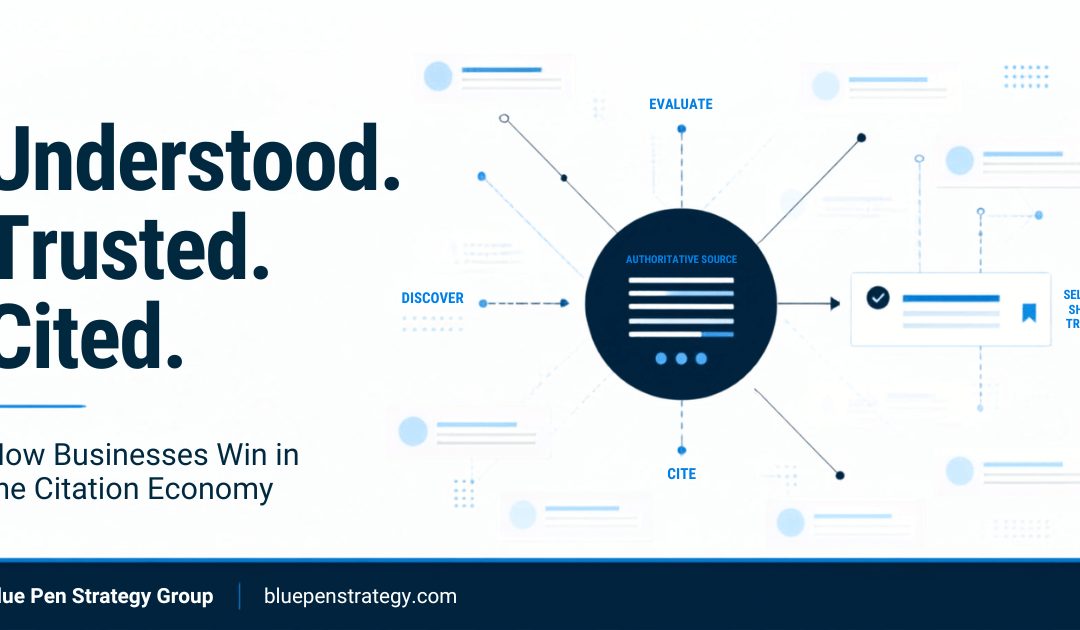 The Citation Economy: Why Traditional SEO Alone Will Not Be Enough in 2027
